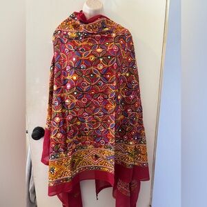 indian cotton  Embroidered design dupatta